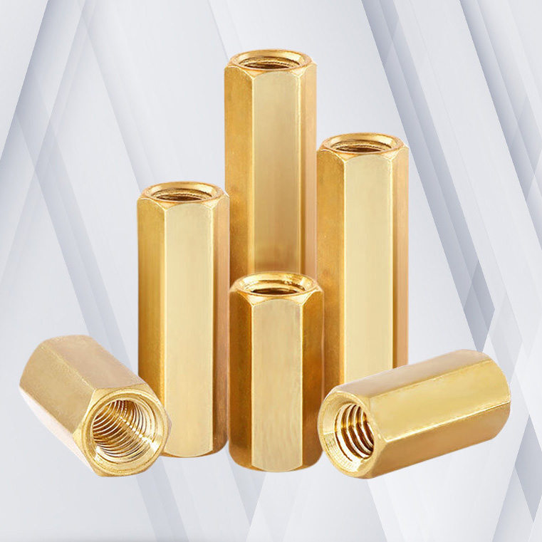 2-56 x 1/2" Brass Hex Female Threaded Standoff Spacer