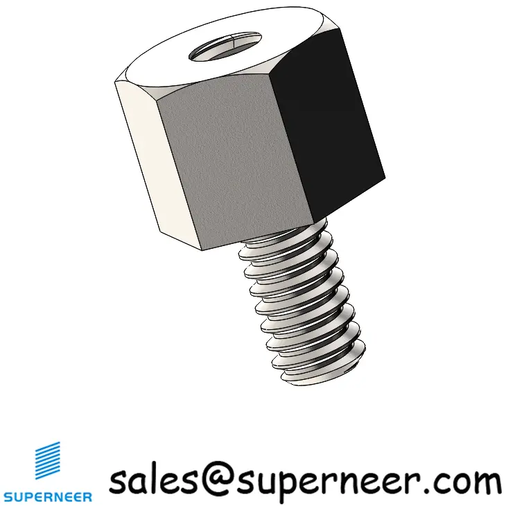 2-56 x 5/32" Standoff Screw SUS303 Stainless Steel Inox Hex Male Female Spacers 