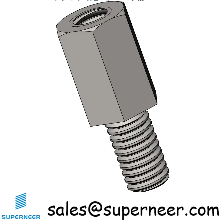 M3.5 x 8mm Hex Male Female Spacers SUS303 Stainless Steel Inox Standoffs