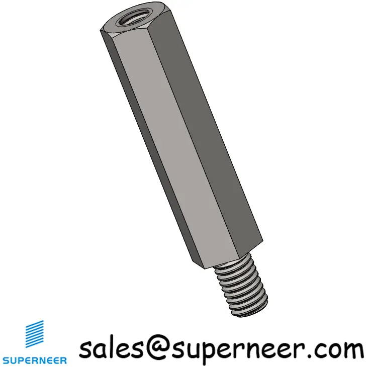 M3 x 20mm Hex Standoffs Male Female Spacers SUS303 Stainless Steel Inox 