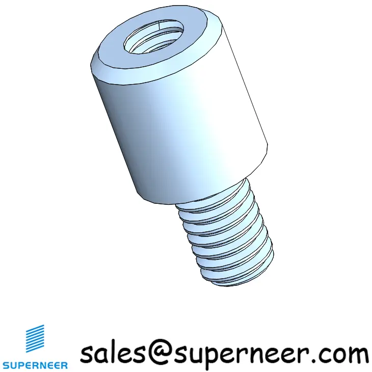 M2.5 x 5mm Round Standoffs Male Female Metric Threaded Spacers