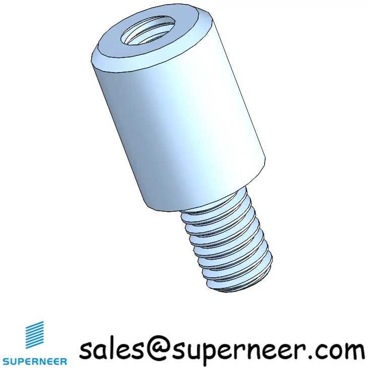 M2.5 x 6mm Round Standoffs Male Female Metric Threaded Spacers