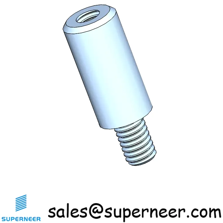 M2.5 x 9mm Round Standoffs Male Female Metric Threaded Spacers