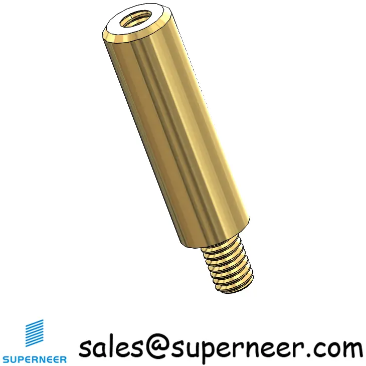 M2.5 x 15mm Round Standoffs Male Female Metric Threaded Spacers