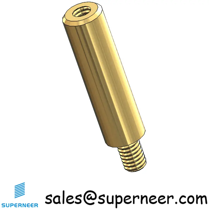 M2.5 x 16mm Round Standoffs Male Female Metric Threaded Spacers