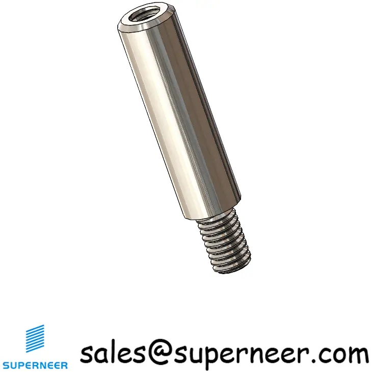 M3 x 16mm Round Spacers SUS303 Stainless Steel Inox Male Female Standoffs Screws