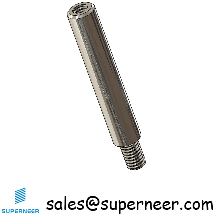 M3 x 24mm Round Spacers SUS303 Stainless Steel Inox Male Female Standoffs Screws