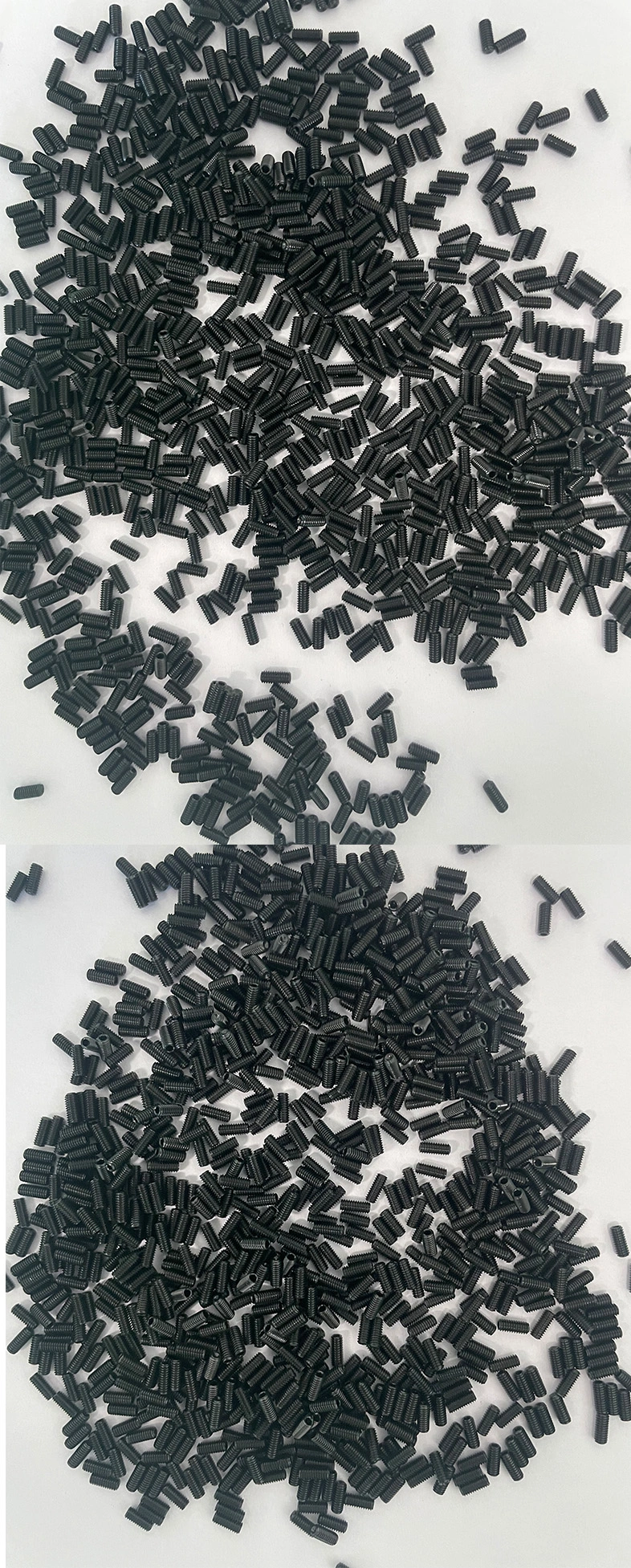 M6 x 14mm Socket Cup Point Set Screws 12.9 Carbon Steel Black DIN916