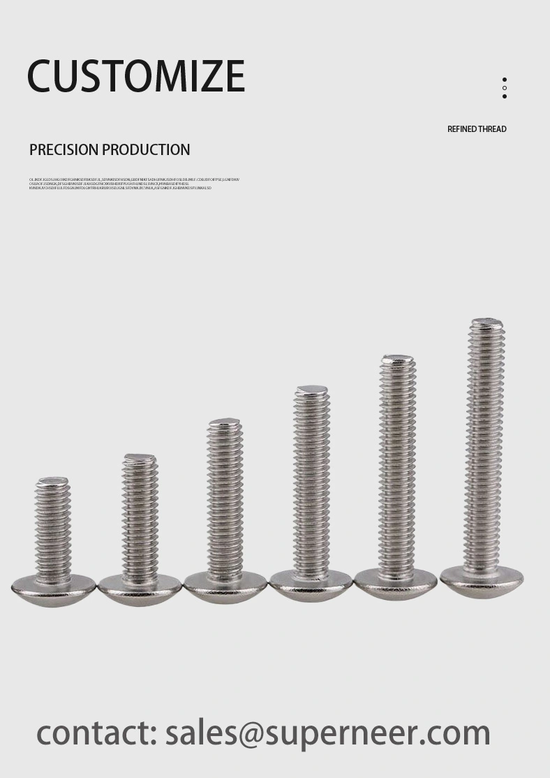 M2.5 x 9 mm  Truss Head Phillips Machine Screw SUS304 Stainless Steel Inox JIS B 1111