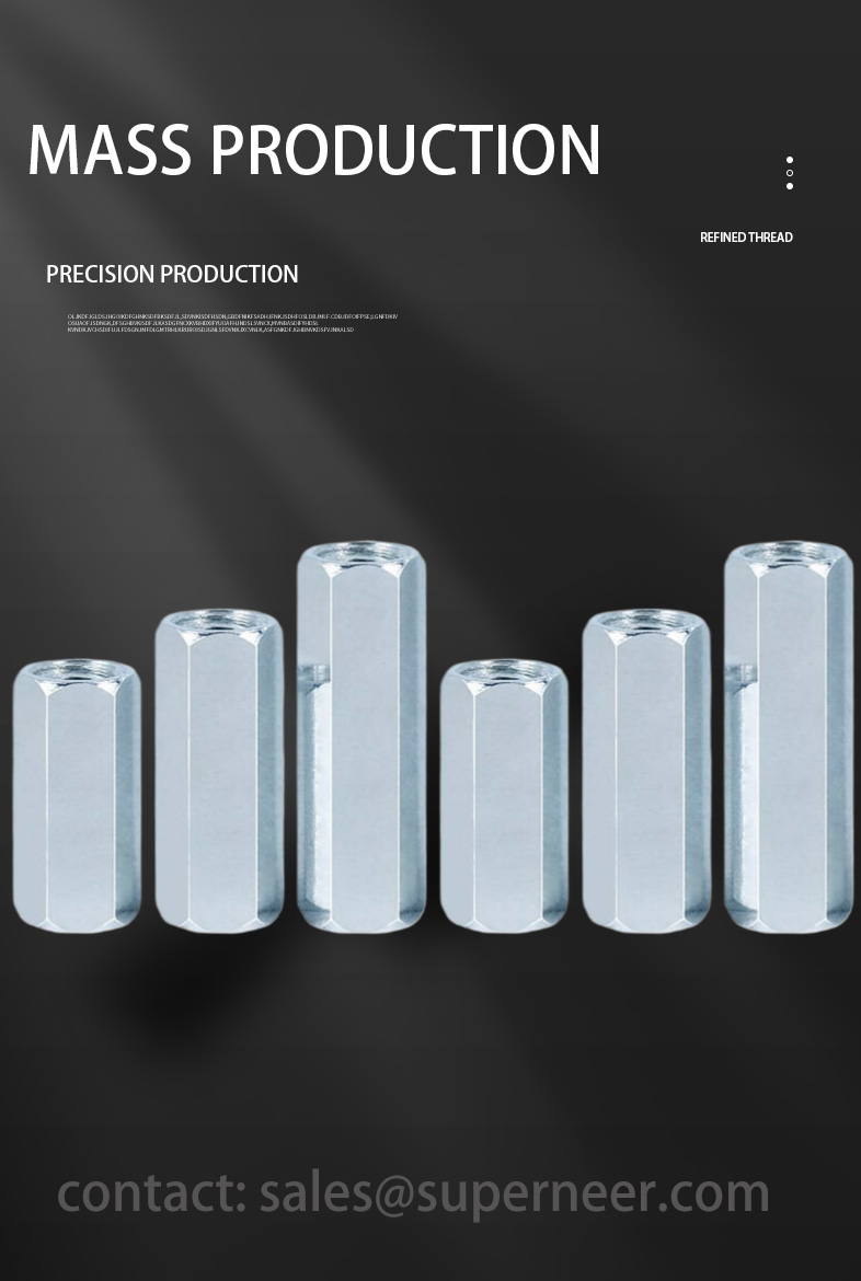 2-56 x 1/2" Steel Blue Zinc Plated Hex Female Threaded Standoff Spacer