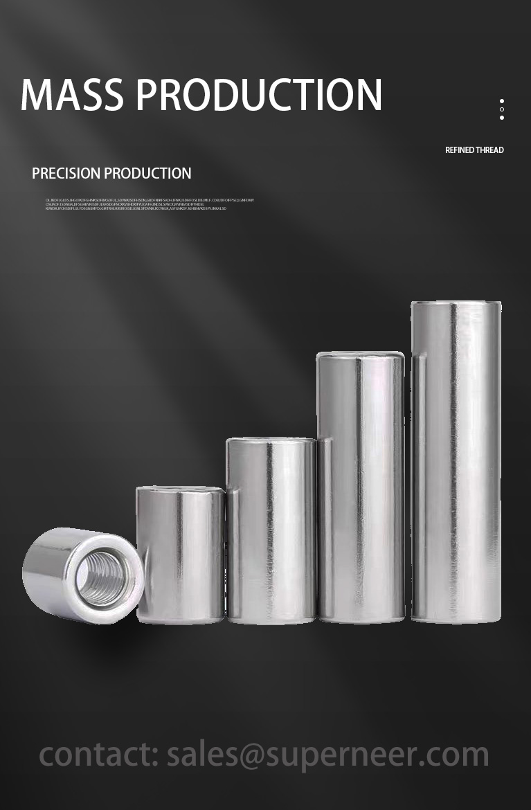 2-56 x 9/16" Round Female Female Spacers SUS303 Stainless Steel Inox Stand Off