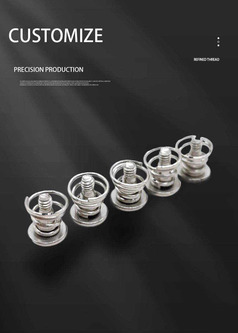 M2.5 x 10mm Flat Phillips Spring Screw Steel Nickel Plated