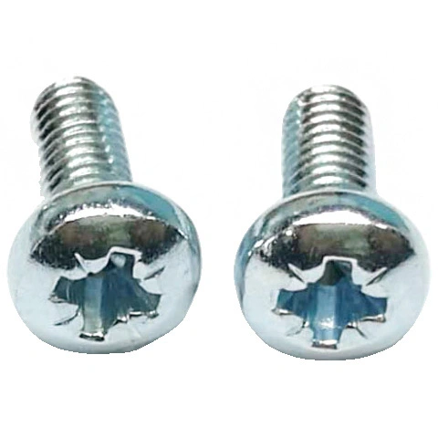 Blue Zinc Plated Steel Pozi Pan Head Screw