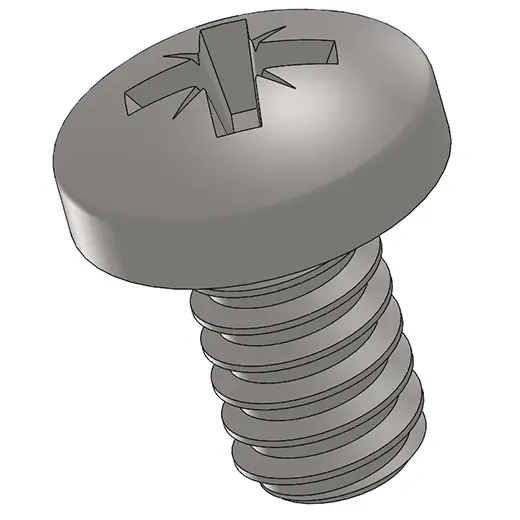 Sus304 Stainless Steel Pozi Pan Head Screw