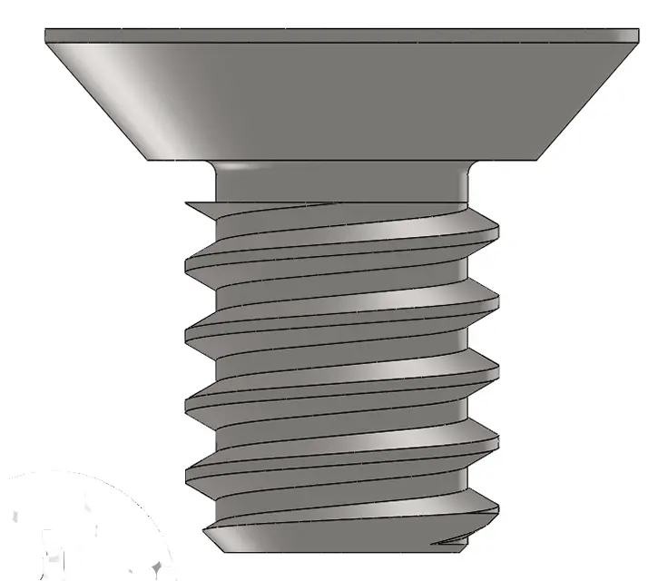 Sus304 Stainless Steel  Phillips Flat Head Screw