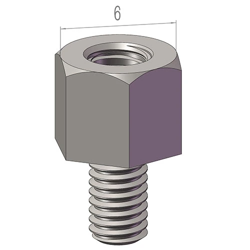 hex spacer