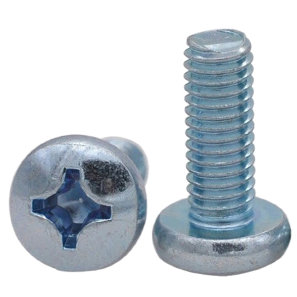 Blue Zinc Plated Steel Phillips Pan Head Screw - High Quality from Superneer.com