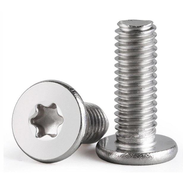 Sus304 Stainless Steel Thin Flat Head Screws  - Torx Drive 