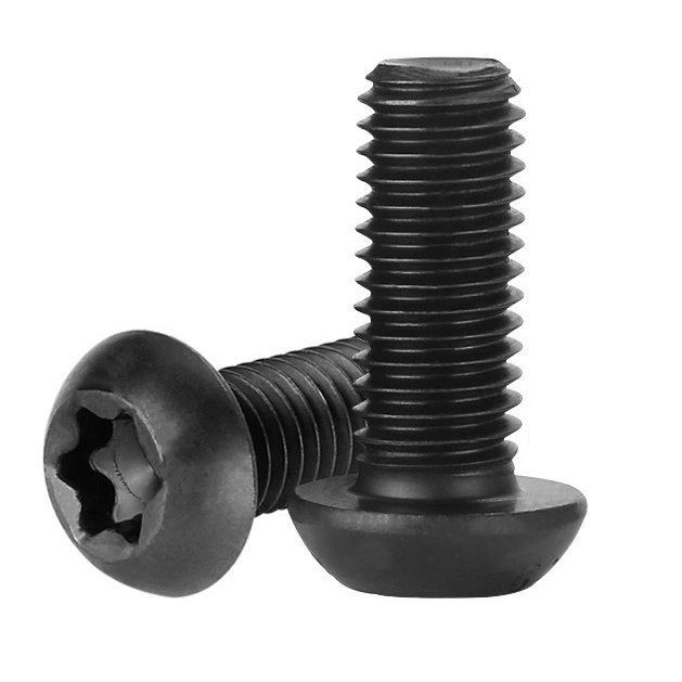 Black Zinc Plated Steel Button Head Torx Screws
| Stainless Steel | Blue Zinc | Black