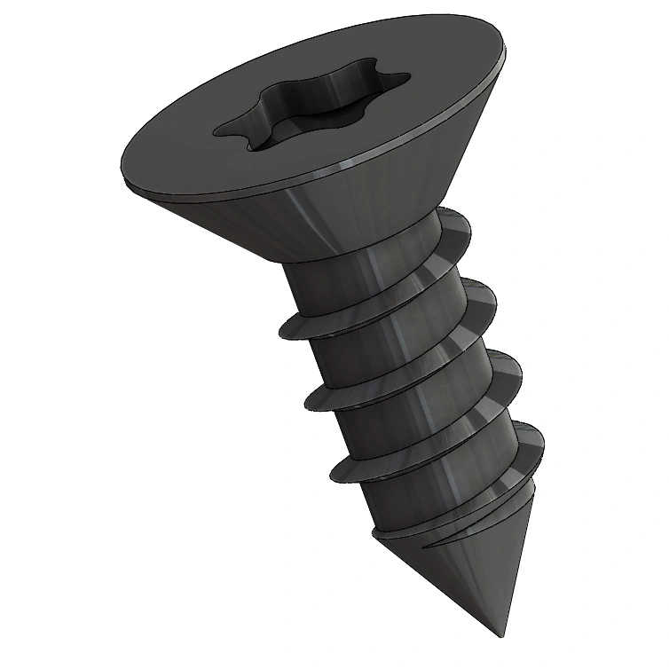 Black Zinc Plated Steel
