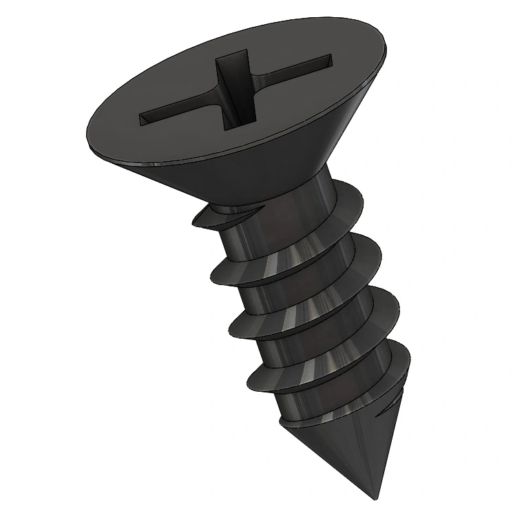 Black Zinc Plated Steel