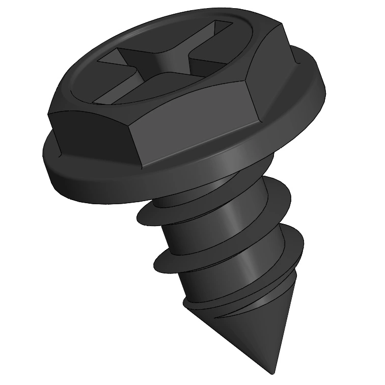 Black Zinc Plated Steel