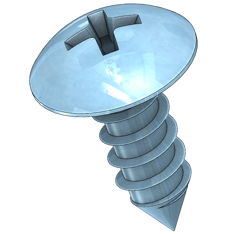 Blue Zinc Plated Steel