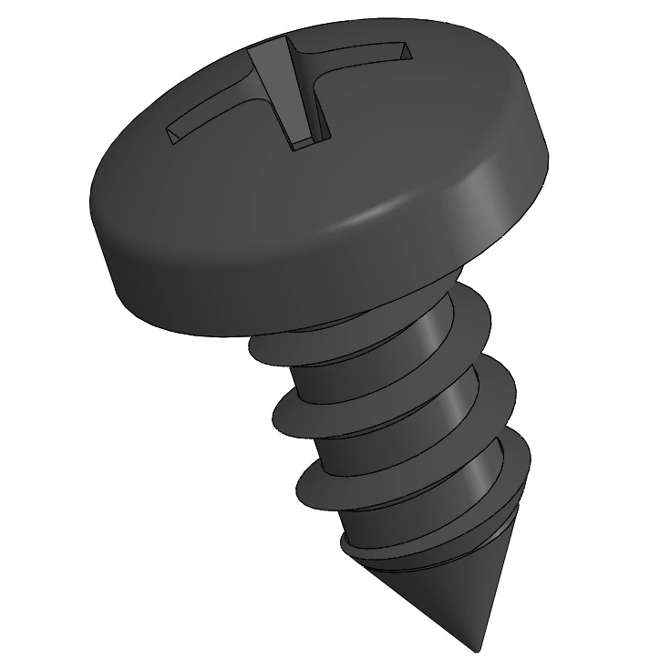 Black Zinc Plated Steel