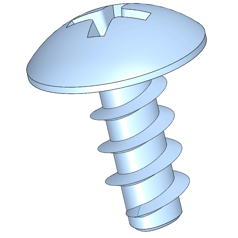 Blue Zinc Plated Steel
