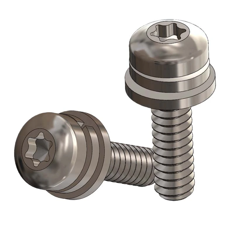 SUS304 Stainless Steel Double Washer Screw - Pan Head Phillips Drive