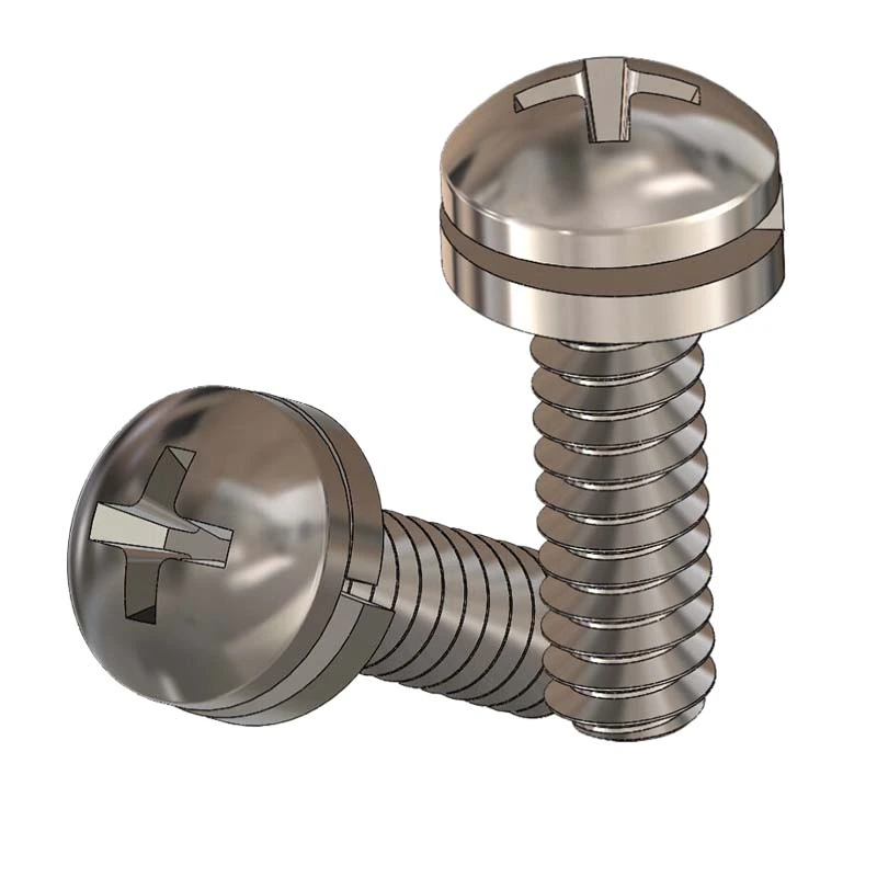 SUS304 Stainless Steel Pan Head Sems Screw