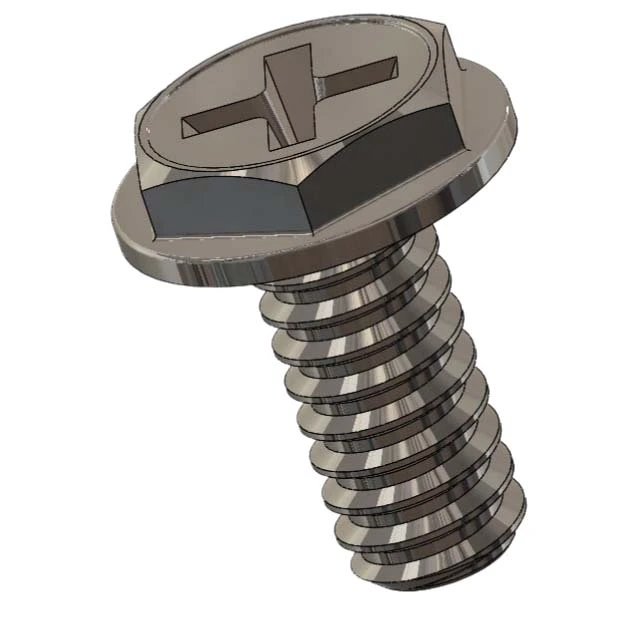SUS304 Stainless Steel Hex Washer Head | Phillips | Flanged Head Screw