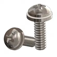 Sems Screw With Flat Washer - custom screw Manufacturer